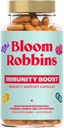 Bloom Robbins Vitamíny na podporu imunity s resveratrolom 60 kapsúl