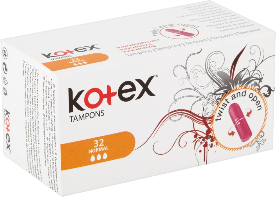 Kotex® ® Tampony Normal 32 ks