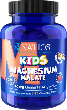 Natios Kids Magnesium Malate 250 mg 180 tablet