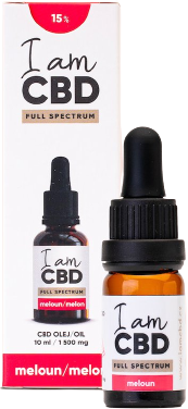 I am CBD Full Spectrum CBD olej 15% s melónovou příchutí 10 ml