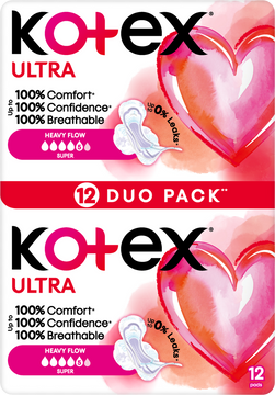 Kotex® Ultra Super double 12 ks