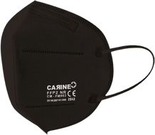 Carine FFP2 NR FM002 Detská filtračná polomaska kategórie III, čierna 10 ks