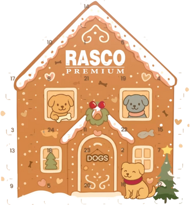Rasco Adventný kalendár pre psov 120 g