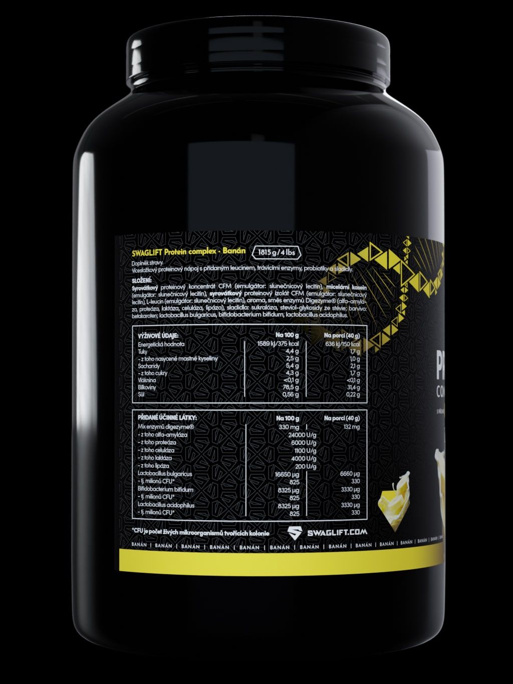 Swaglift Proteín Complex Banán 1815 g