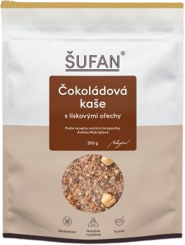 Šufan Čokoládová kaša s lieskovými orechmi 250 g