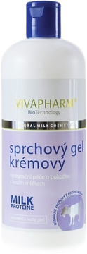 VivaPharm Kozí sprchový gél krémový 400 ml