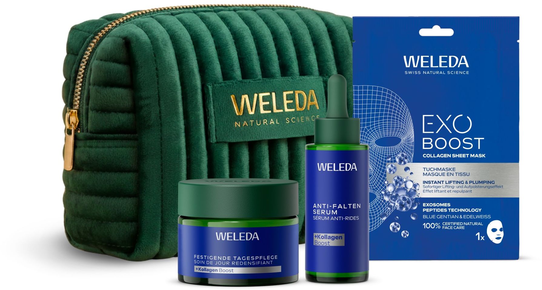 Weleda Žiarivý rituál Modrý horec 3 ks