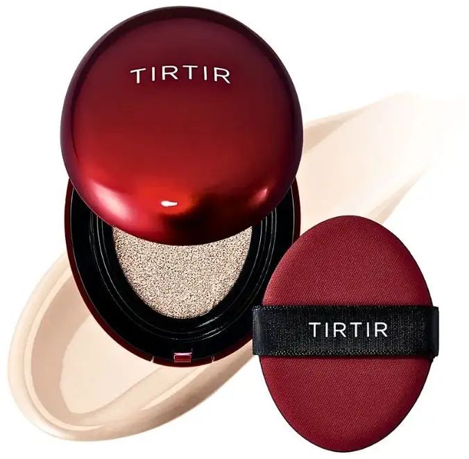 TirTir Mask Fit Red Cushion SPF40 PA++ Dlhotrvajúci make-up v vankúšiku MINI 17C Porcelain 4.5 g