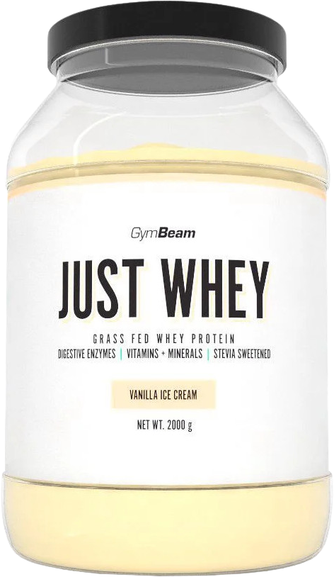 GymBeam Just Whey Vanilková zmrzlina 2000 g