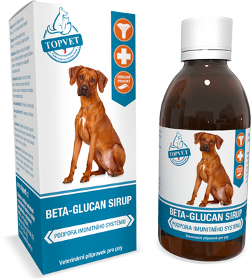 Topvet Beta-glucan sirup 200 ml
