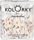 Kolorky DAY Dážď a dúhy veľ. XL (12-16 kg) 17 ks