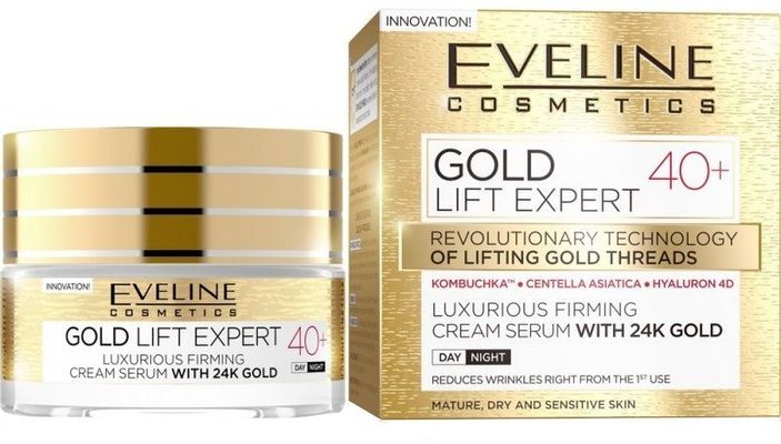 Eveline Cosmetics Gold Lift Expert Day & Night cream 40+ 50 ml