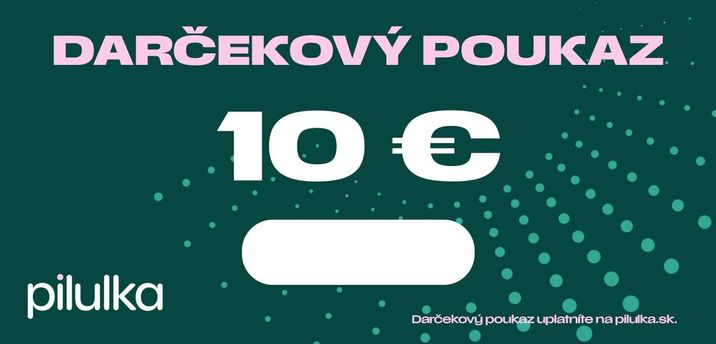 Pilulka Darčekový poukaz 10 €