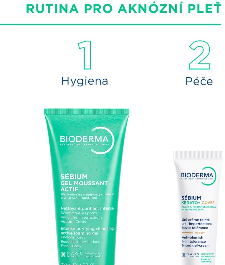 Bioderma Sébium Kerato + Cover 30 ml