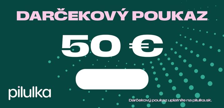 Pilulka Darčekový poukaz 50 €