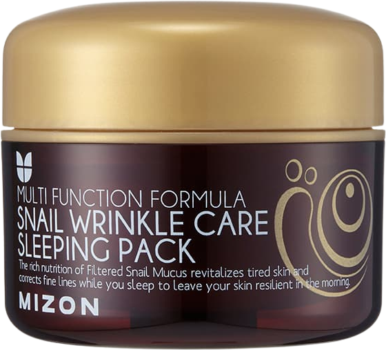 Mizon Šnečí maska na noc proti vráskam 80 ml