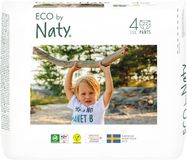 Eco by Naty Nohavičky plienkové jednorázové 4 Pants 8-15 kg 22 ks
