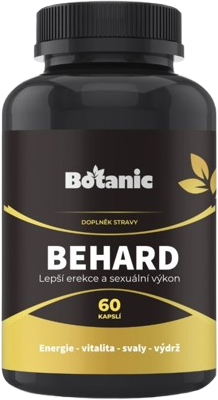 Botanic BeHard - Lepšia erekcia a sexuálny výkon 60 kapsúl