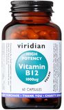 Viridian High Potency Vitamín B12 1000 ug, 60 kapsúl