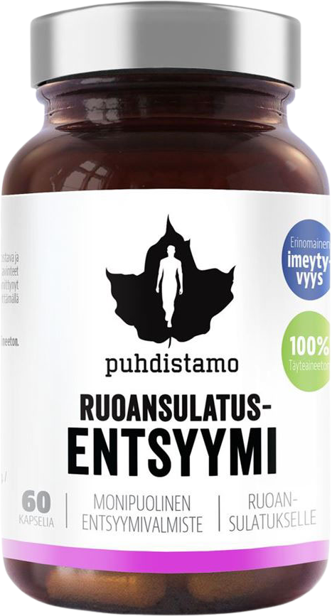 Puhdistamo Digestive Enzymes (Tráviace enzýmy) 60 kapsúl