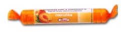 Intact rolička hroznový cukor s vitamínom C - marhula 40 g