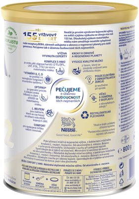 Nestlé Beba Comfort 2 HM-O Následná dojčenská mliečna výživa 800 g