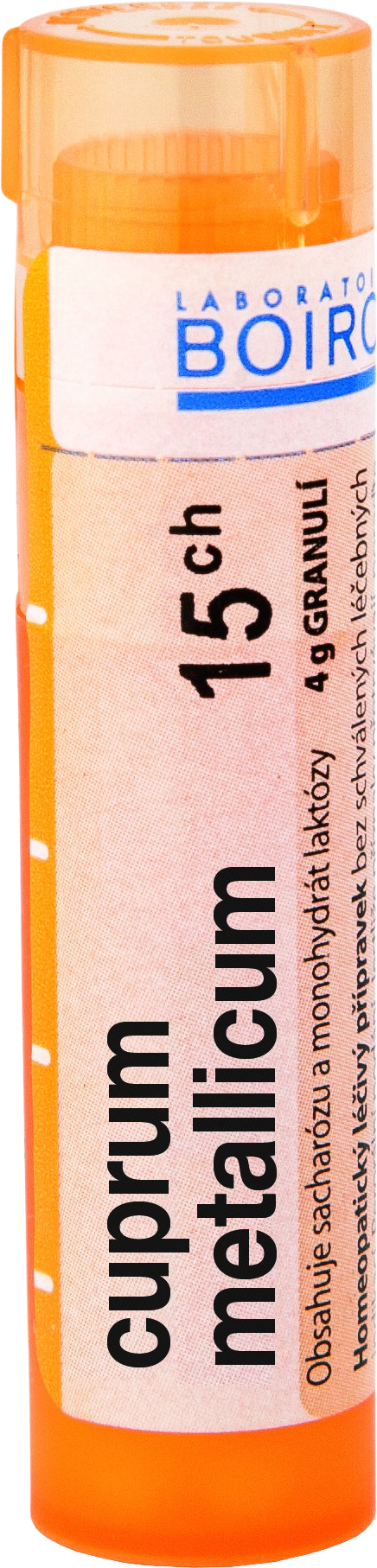 Boiron Cuprum Metallicum CH15 granule 4 g