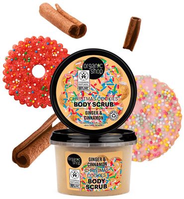 Organic Shop Telový peeling Vianočné pečivo 250 ml