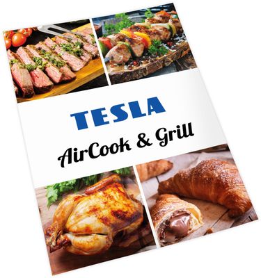 Tesla AirCook & Grill QG800 WiFi - multifunkčná digitálna teplovzdušná fritéza s grilom