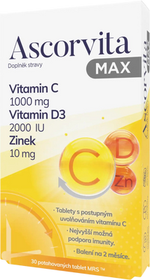 Ascorvita Max 30 tabliet