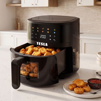 Tesla AirCook Q45 Pro-multifunkčná digitálna teplovzdušná fritéza