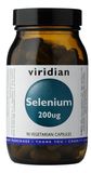 Viridian Selenium 200µg, 90 kapsúl
