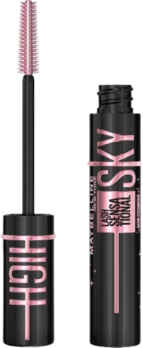 Maybelline New York Lash Sensational Sky High Cosmic Black vesmírne čierna maskara, 7.2 ml
