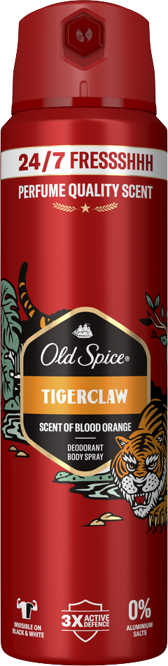 Old Spice Tigerclaw Deodorant v spreji pre mužov 150 ml