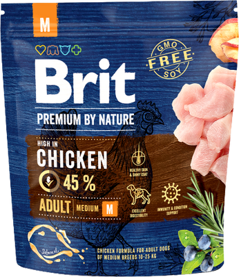 Brit Premium by Nature Adult M 1 kg