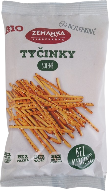 Zemanka Bio bezlepkové tyčinky solené 45 g