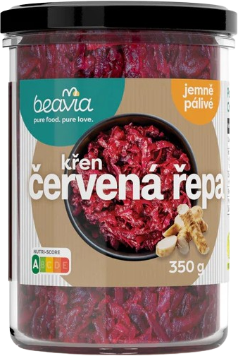 Beavia Fermentovaná červená repa s chrenom, pasterizovaná 350 g