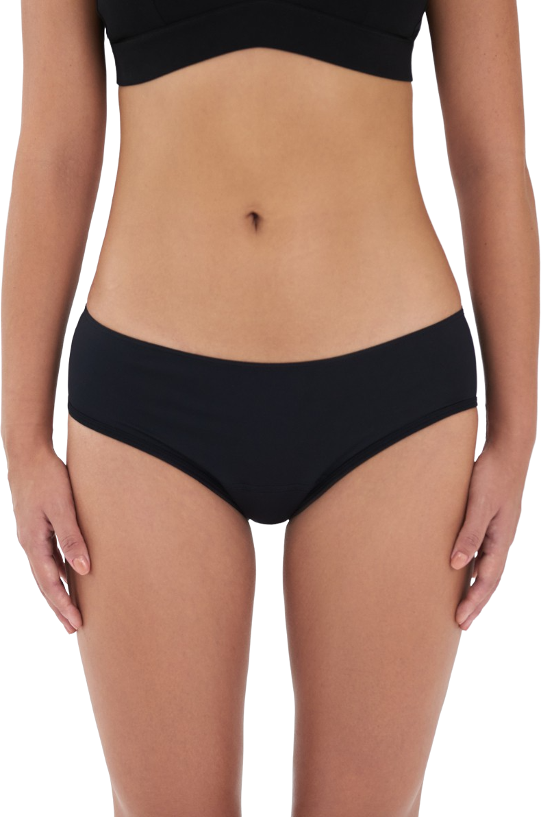 Snuggs Menštruačné nohavičky pre slabú až stredne silnú menštruáciu, veľ. XXL - čierna 1 ks