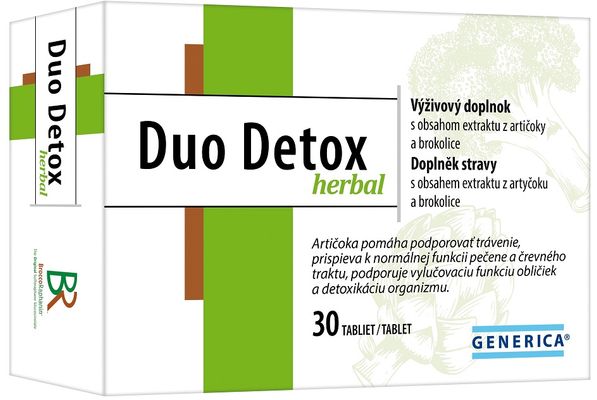 Generica Duo Detox herbal 30 tabliet
