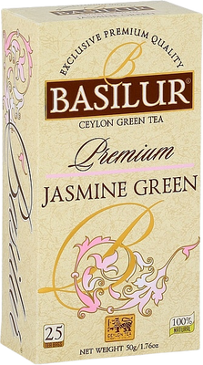 Basilur Premium Jasmine Green 25 x 2 g