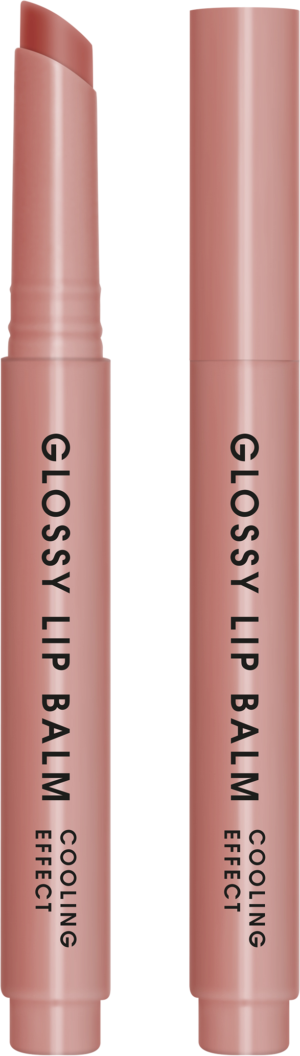 Dermacol Glossy Lip Balm balzam na pery v tyčinke 01 vanilla 2.2 g
