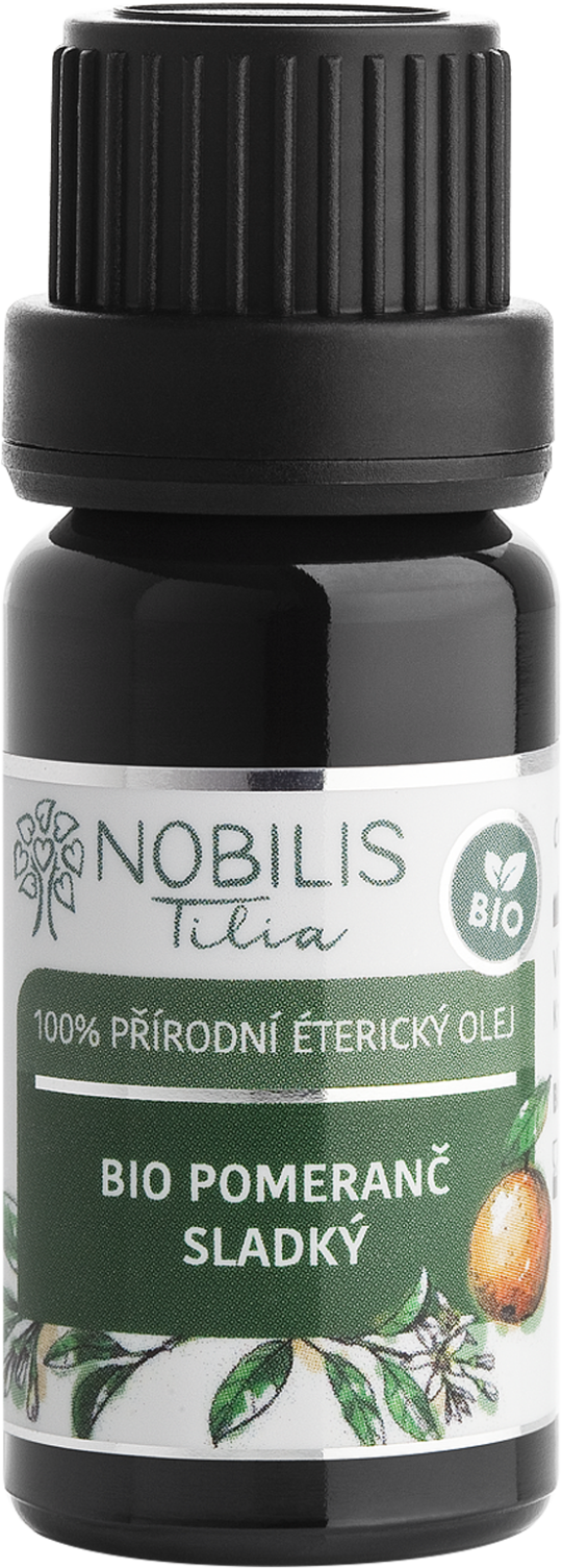 Nobilis Tilia BIO pomaranč sladký 100% prírodný éterický olej 10 ml