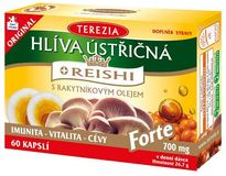 Terezia Hliva ustricovitá + Reishi s rakytníkovým olejom Forte 60 kapsúl
