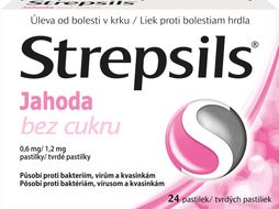 Strepsils Jahoda 24 pastiliek