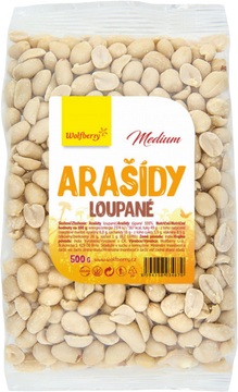 Wolfberry Arašidy lúpané Medium 500 g