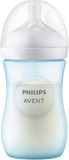 Philips Avent Fľaša Natural Response 260ml, 1m+ modrá