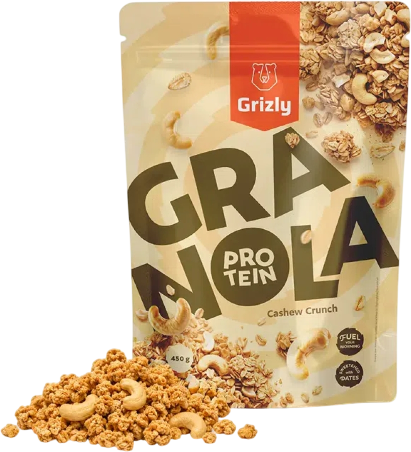 Grizly Granola proteín kešu crunch 450 g