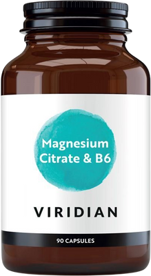 Viridian Magnesium Citrate with Vitamin B6 90 kapsúl