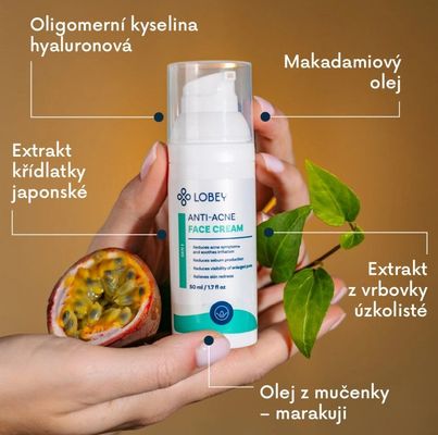 Lobey Krém na akné a na problematickú pleť 50 ml