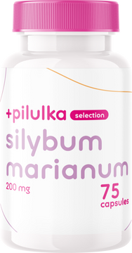 Pilulka Selection Silymarín (Pestrec mariánsky) 200 mg 75 kapslí